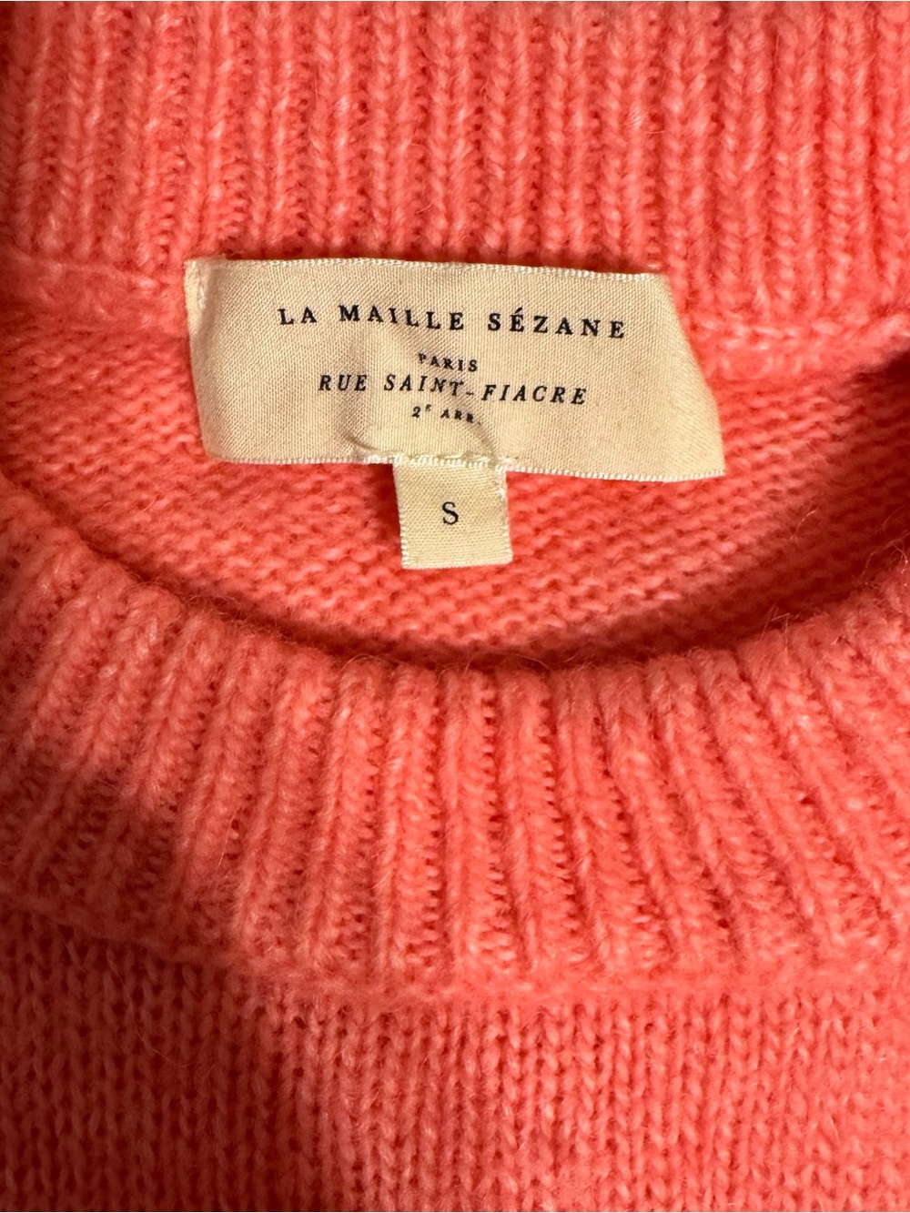 Sezane Samuel in Candy Pink Size S - Picture 3 of 5